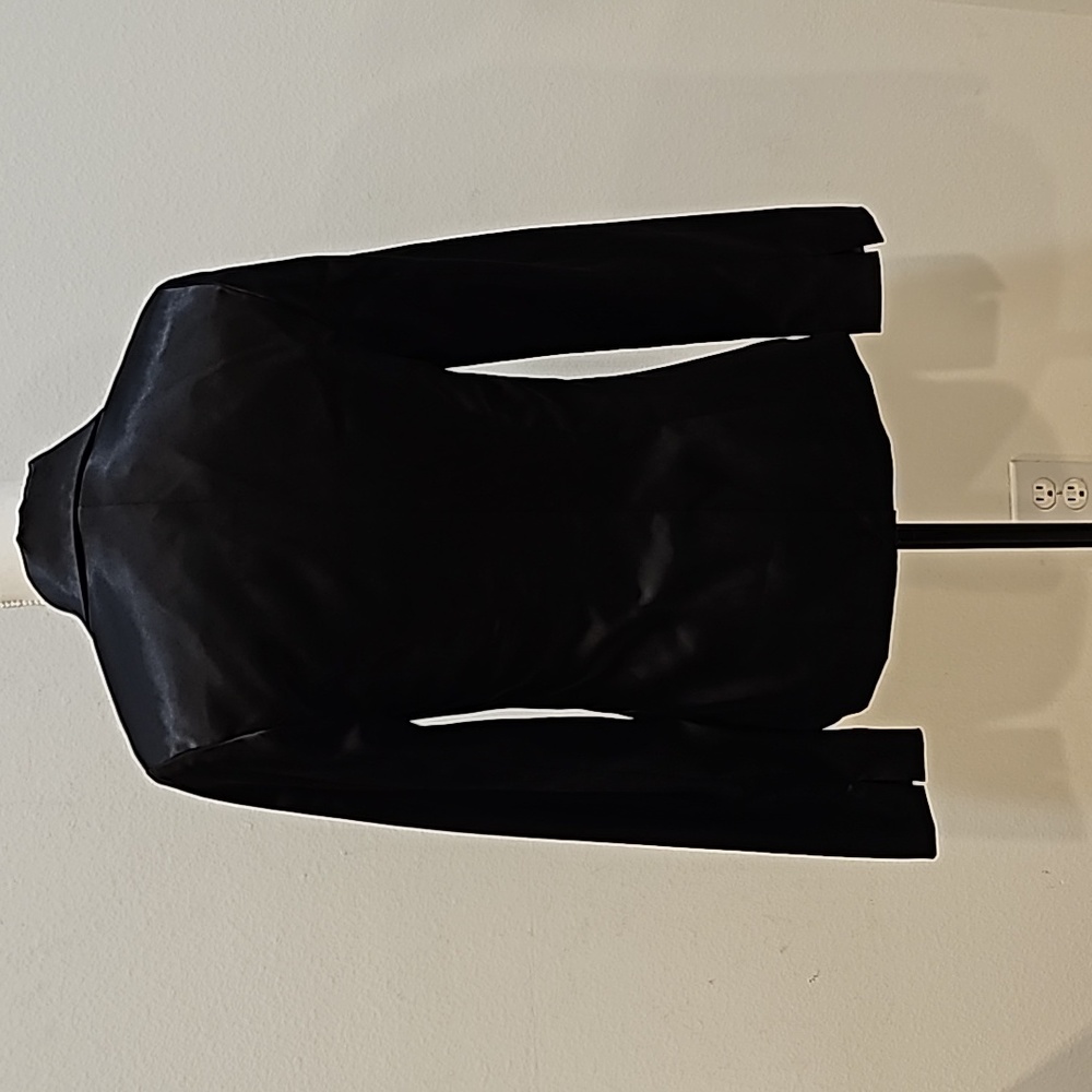 Wet Seal Satain Black Blazer Size M Dressy Party NWT - Picture 11 of 12